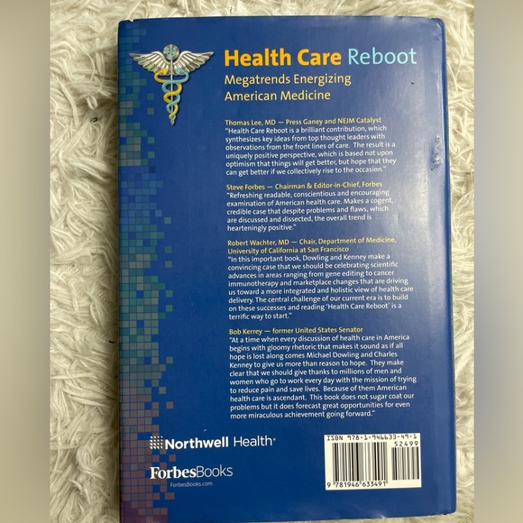 Health Care Reboot Megatrends Energizing American Medicine Dowling Kenney HC - Picture 3 of 4